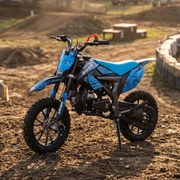 MINI MOTO PARA CRIANÇAS MiniCross Roan 709 gasolina 49cc 4.5CV AZUL