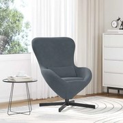 vidaXL Poltronas, Recliners e Cadeiras-Camas Cinza Escuro Standard