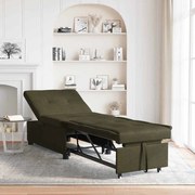 vidaXL Sofá-Cama Verde Exército 194 x 67 x 82 cm Tecido Huahua