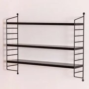 Estante Modular De Parede Emine Preto - Sklum