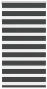 Cortina de zebra 70x150 cm largura do tecido 65,9 cm poliéster