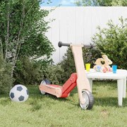 vidaXL Trotinete para criança 2 em 1 vermelho