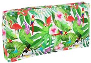vidaXL Almofada Pallet Para Assento/Costa Jungle Tropical 120x60x12 cm em Tecido Oxford