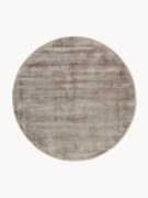 Tapete redondo em viscose artesanal Jane