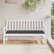 vidaXL Almofadão p/ banco de jardim 150x50x4 cm tecido oxford preto