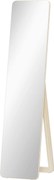 HOMCOM Espelho de Pé e de Parede retangular dim. 37L x 43l x 156H cm madeira natural | Aosom Portugal