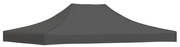 vidaXL Teto para tenda de festas 4x3 m 270 g/m² antracite