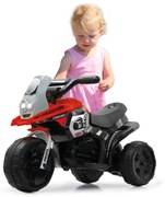 Mota infantil elétrica a bateria 6V E-Trike Racer Vermelha