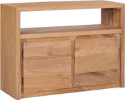 vidaXL Aparador 80x30x60 cm madeira de teca maciça