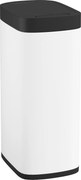 HOMCOM Lixeira de cozinha automática 50 L, lixeira com sensor de movimento, funciona com pilhas, 26,5x35,5x68cm, creme | Aosom Portugal