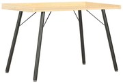 vidaXL Secretária 90x50x79 cm cor carvalho