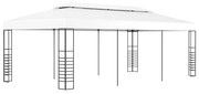 vidaXL Gazebo/tenda 6x3 m branco