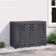 vidaXL Capa de Ar Condicionado Antracite 110 x 50 x 80 cm de Aço