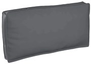 vidaXL Almofada de Palete para Assento/Encosto Antracite 120x60x12 cm em Tecido Oxford