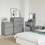 vidaXL Armário de arrumação Cinza Sonoma 60 x 48 x 81 cm