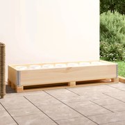 vidaXL Colar para paletes 50x150 cm madeira de pinho maciço