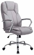 Cadeira de escritório BIG Xanthos tecido V2 cinzento