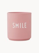 Chávena com inscrição Favourite Smile