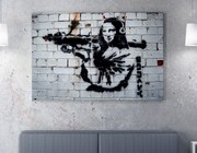 Pintura Decorativa em Tela WY26 – Multicolor – 50 x 70 cm