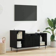 vidaXL Gabinete para TV Carvalho Preto 100 x 35 x 55 cm