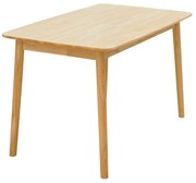 Mesa cozinha, sala jantar TRANSILVANIA, madeira natural, 120 x 75 cms