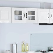 vidaXL Armário de Cozinha Kalmar Branco Brilhante 80 x 31 x 40 cm