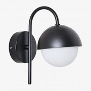 Lâmpada De Parede Para Exterior Em Ferro Birgit Preto - Sklum