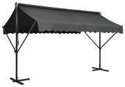 Toldo de pé 400x300 cm antracite