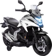 Moto elétrica infantil Honda (licenciada) AIYAPLAY — 3–6 anos, música, faróis, branco | Aosom Portugal