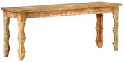 vidaXL Banco 110x35x45 cm madeira recuperada maciça
