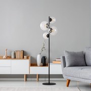Candeeiro de Pé Fazli – Preto – 33 x 33 x 162 cm