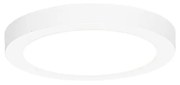 Spot embutido ou saliente branco 18 cm incl. LED 3 passos dim para aquecer - Trans Moderno