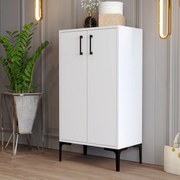 Sapateira Prag – Branco – 60x111x35 cm