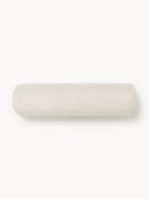 Almofada de rolo para sofá em bouclé Sofia