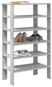 vidaXL Sapateira 61x32x105 cm derivados de madeira cinzento cimento