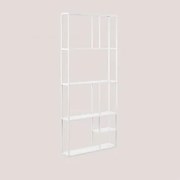 Estante Modular De Parede 80x180 Cm Em Aço Thura Gardénia Branco - Sklum