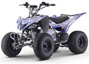Moto 4 elétrica para crianças 1500W Dakar Roan R8 Azul