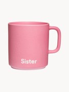 Caneca de design Favourite Sister com inscrição