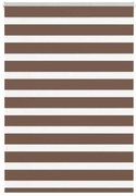 vidaXL Cortina de zebra 110x150 cm largura do tecido 105,9cm poliéster