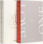 Álbuns de casamento One Love, conjunto de 2