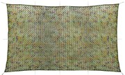 vidaXL Rede de camuflagem com saco de armazenamento 2x6 m verde