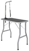 vidaXL Mesa de aliciamento com um laço ajustável, p/ cão, gato