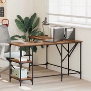 vidaXL Mesa Madeira Antiga 139 x 139 x 75 cm Madeira processada