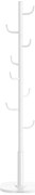 Cabide em formato de cacto SONGMICS HOME, suporte para cabideiro, cabideiro de pé, 8 ganchos resistentes com pontas curvas, 175,3 cm de altura, para roupas, chapéus, bolsas, branco nuvem RCR039W01