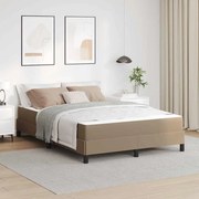 vidaXL Cama Outros Cappuccino 140 x 190 cm Couro sintético