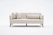 Sofá de 3 Lugares Revos – Creme – 200x80x100 cm