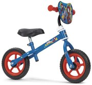 Bicicleta Infantil Toimsa Spiderman Huffy Azul 10" sem Pedais