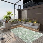 vidaXL Tapete de exterior 160x230 cm ARAKIL PP verde