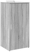 vidaXL Armário de arrumação 50x45x103,5 cm deriv. madeira sonoma cinza