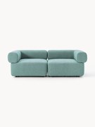 Sofá modular em bouclé Anton (3 lugares)